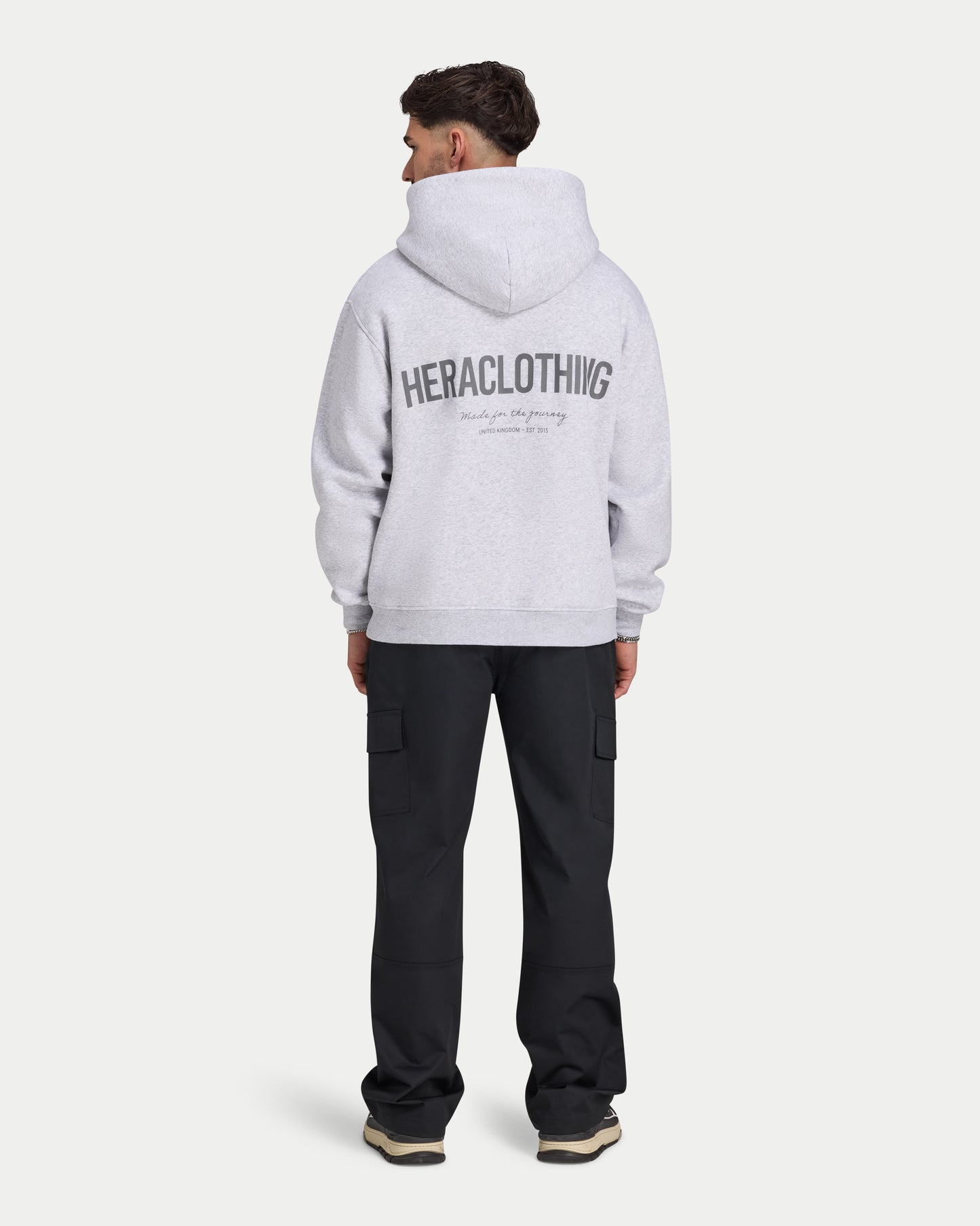 حمولة مريحة للرجال مغسولة - أسود 