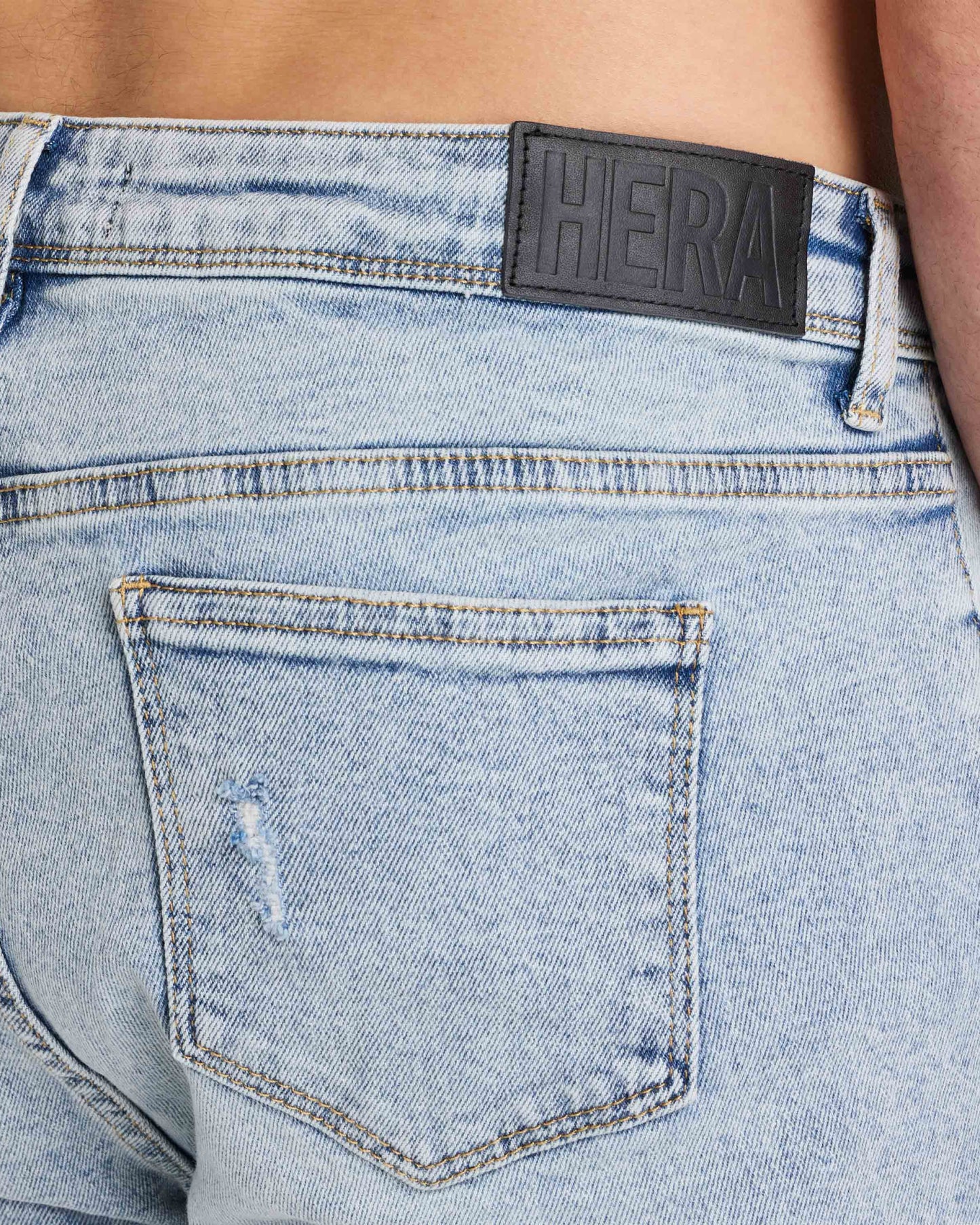 Mens Distressed Slim Fit Jean