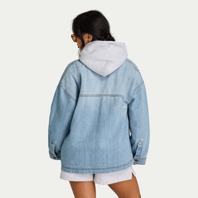 REWEAR Womens Denim Jacket
