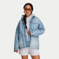 REWEAR Womens Denim Jacket