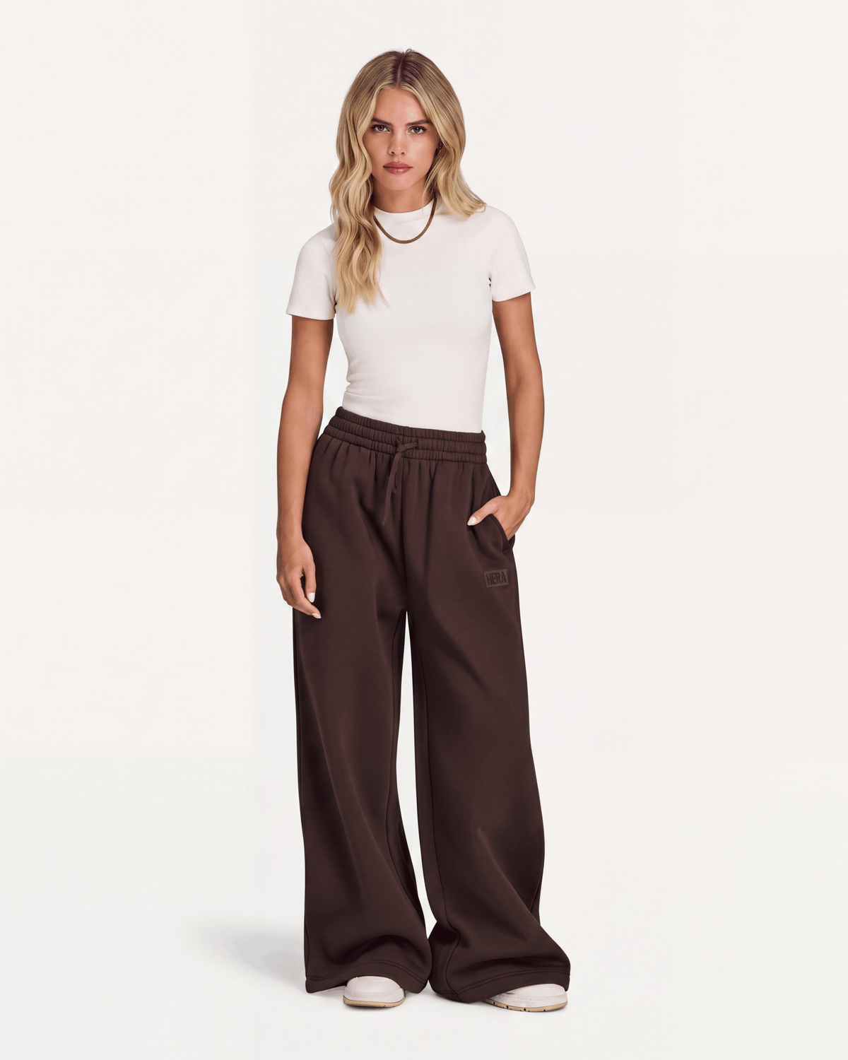 Womens Collective Wide Leg Sweatpant