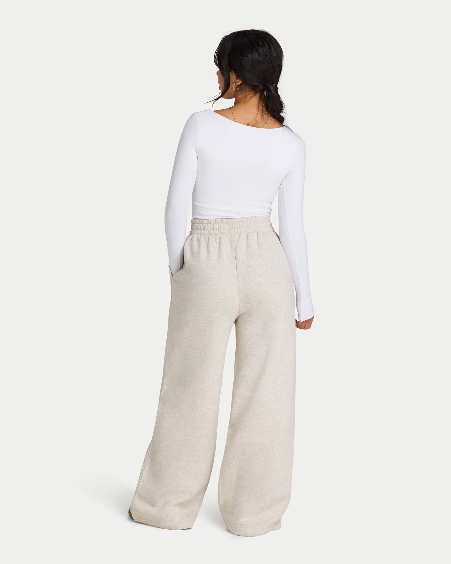 Womens Collective Wide Leg Sweatpant