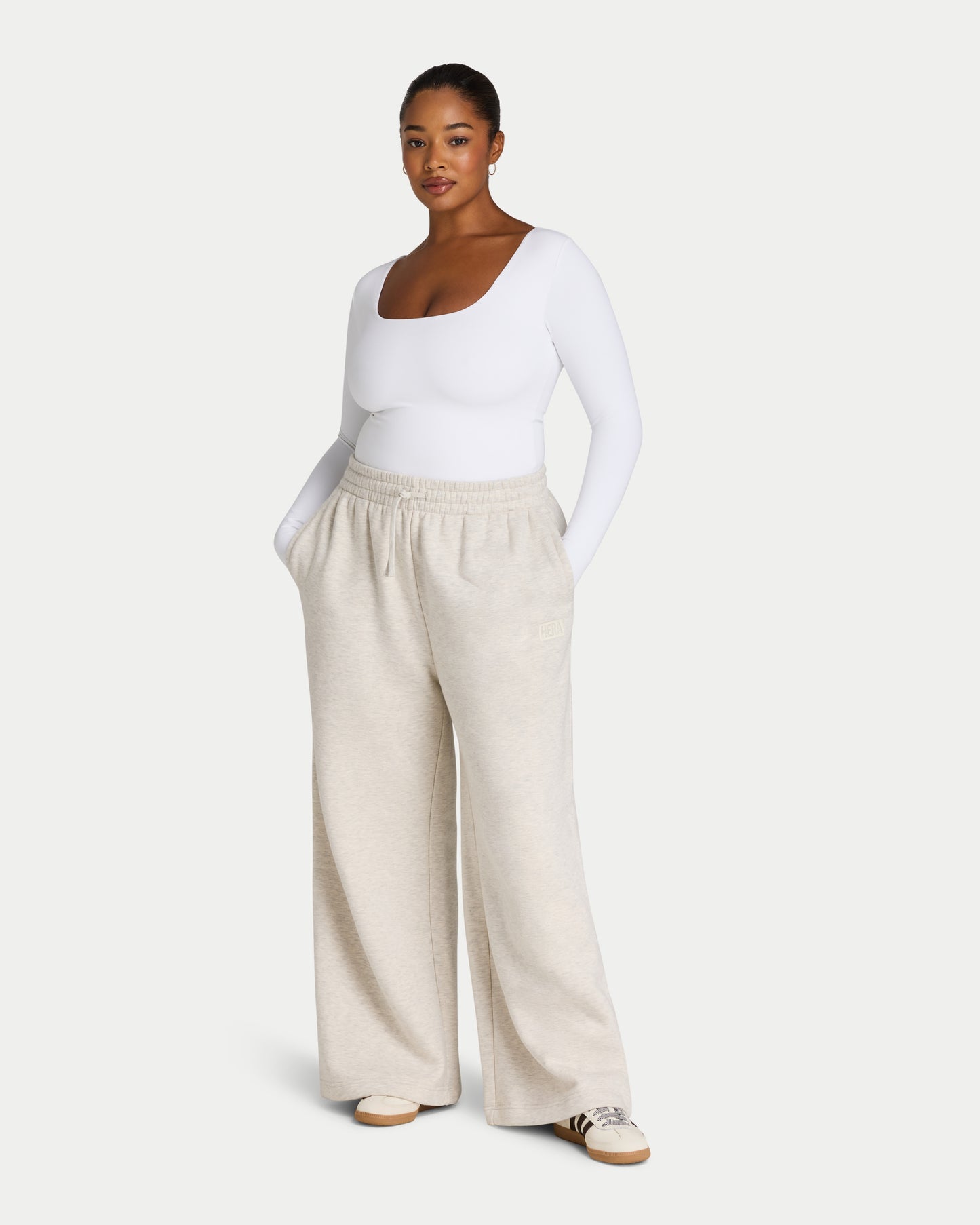 Womens Collective Wide Leg Sweatpant