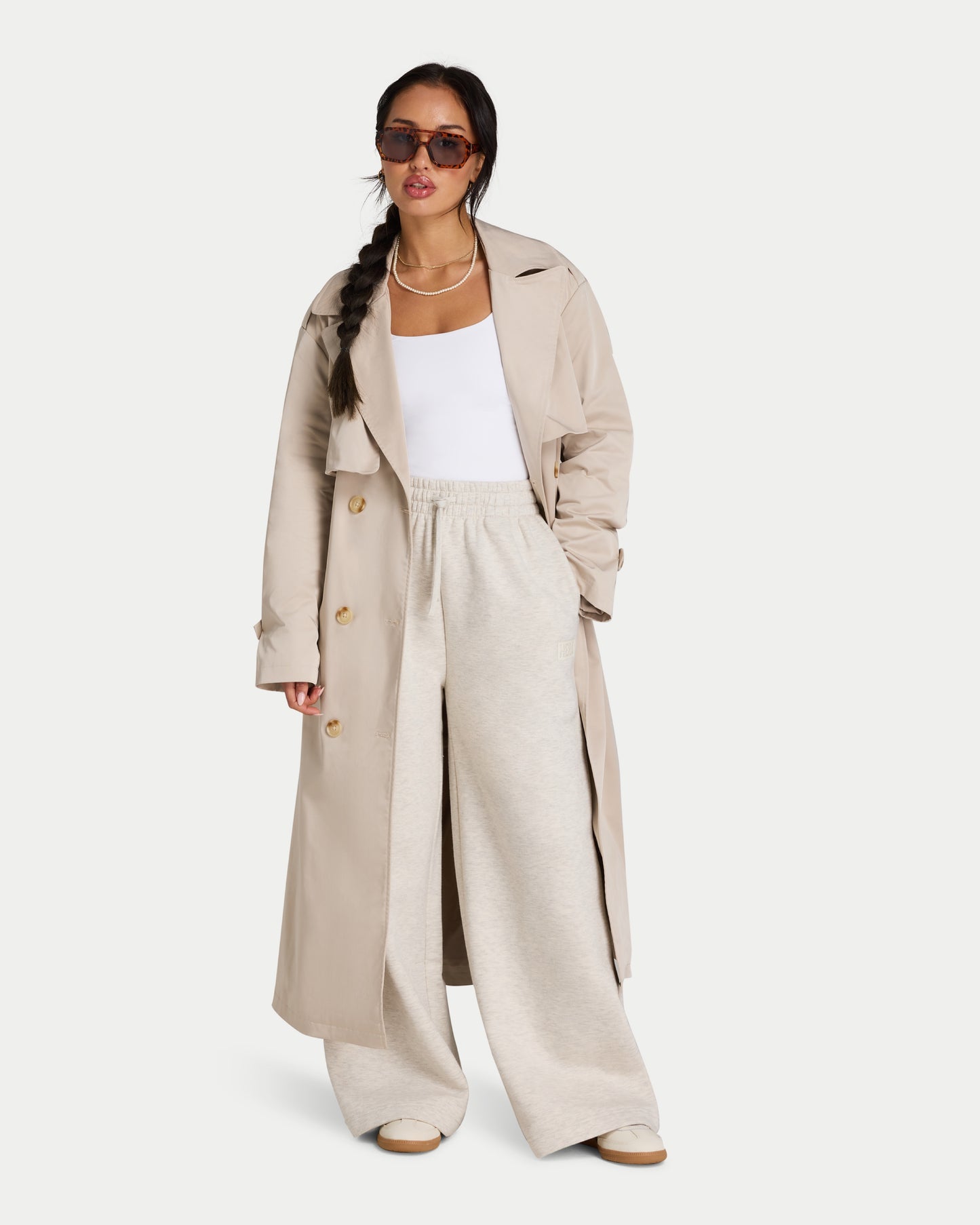 Womens Collective Wide Leg Sweatpant