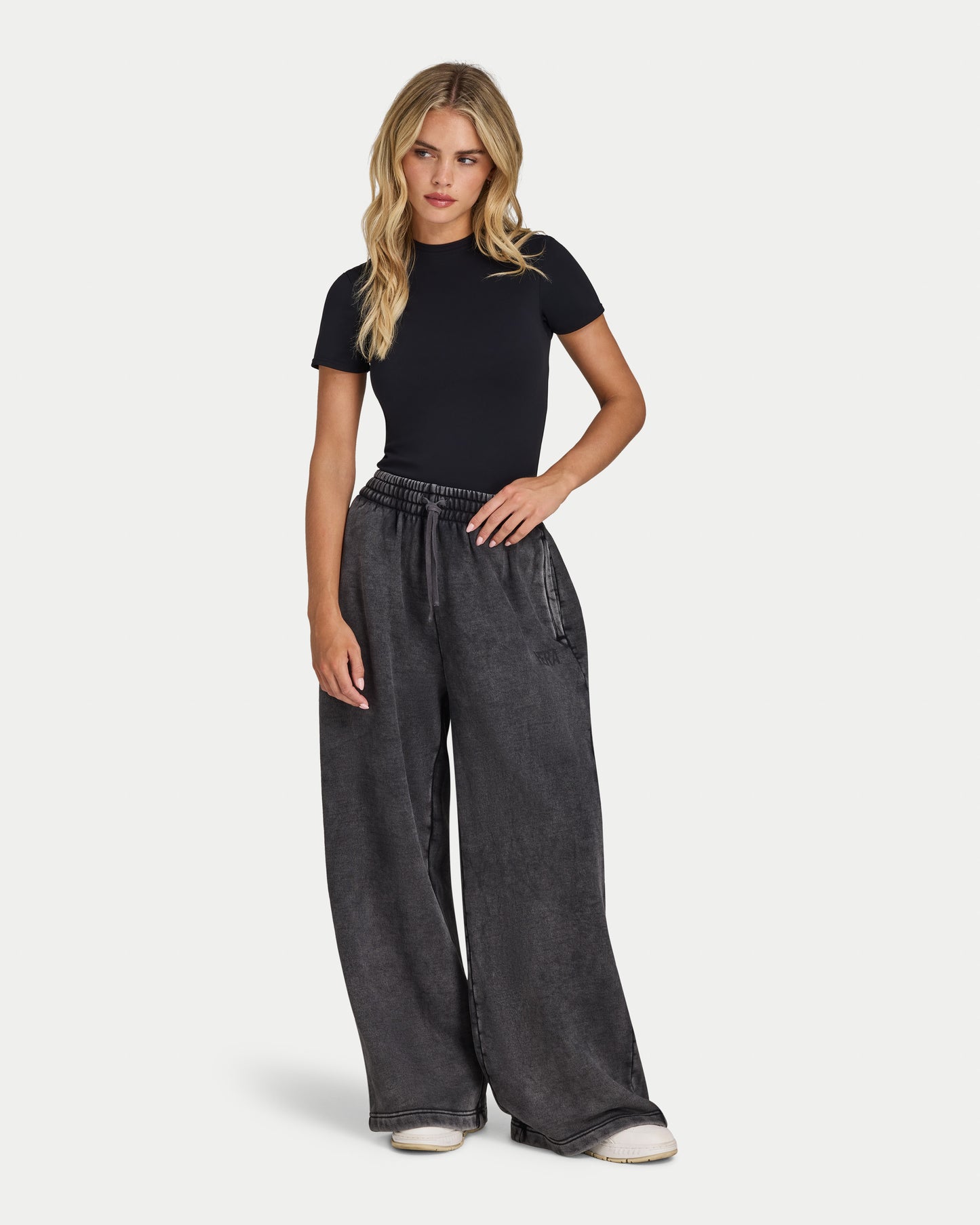 Womens Collective Wide Leg Sweatpant