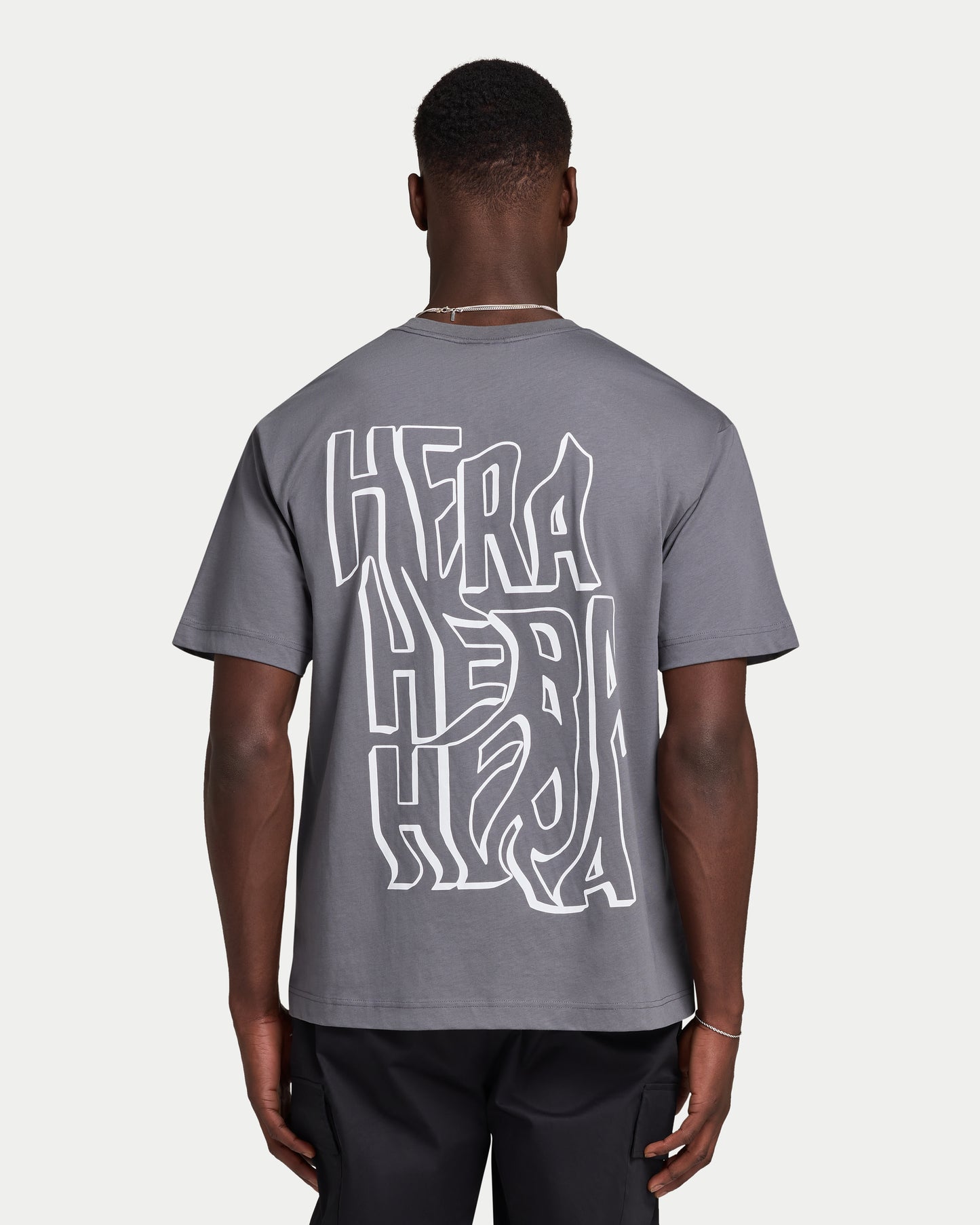 REWEAR Mens Graffiti Oversized T-Shirt