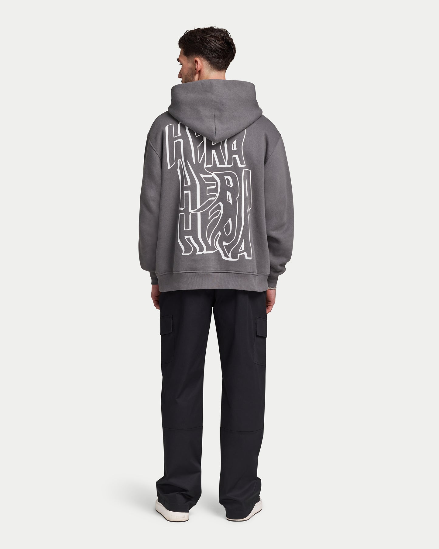 Mens Graffiti Oversized Hoodie