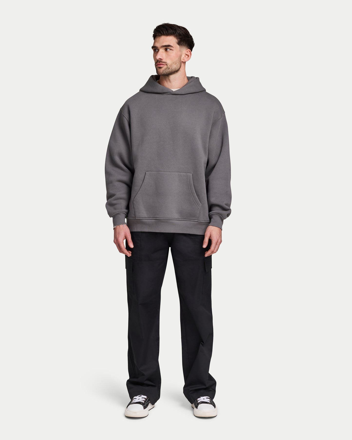 Mens Graffiti Oversized Hoodie