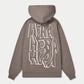 Mens Graffiti Oversized Hoodie