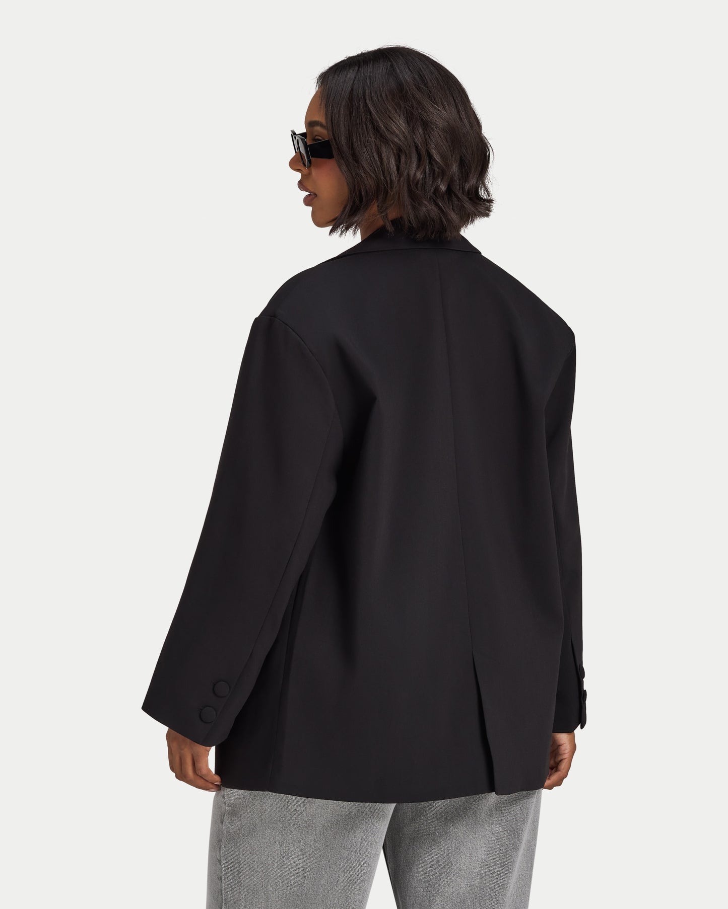 Womens Studio Oversized Blazer