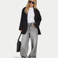 Womens Studio Oversized Blazer