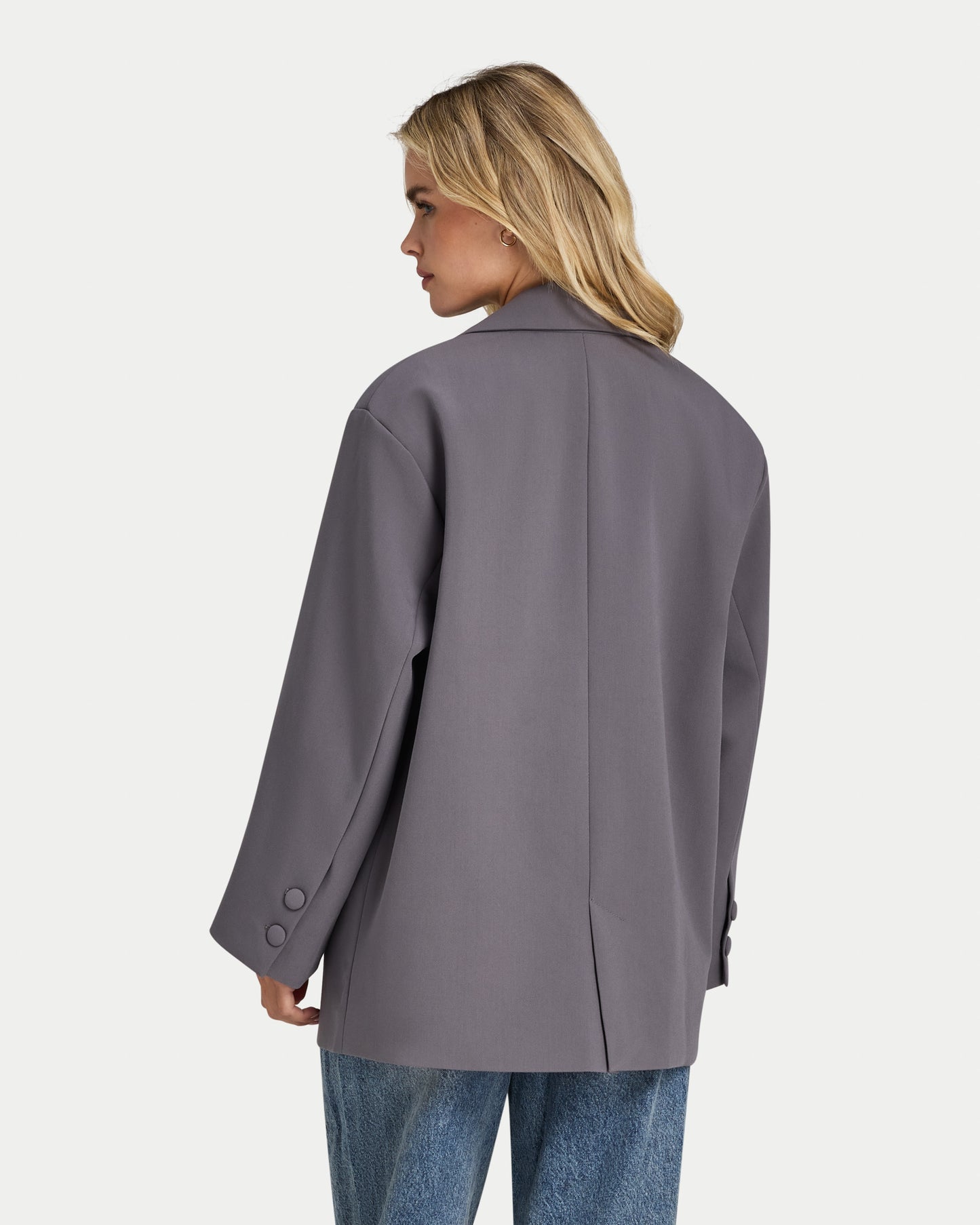 Womens Studio Oversized Blazer