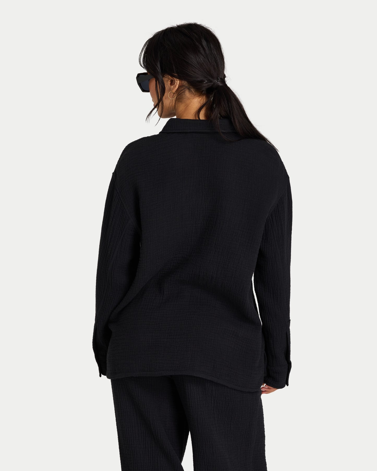 REWEAR Womens Resort Long Sleeve Shirt
