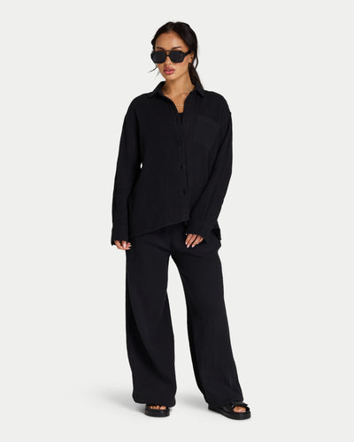 Womens Resort Long Sleeve Shirt