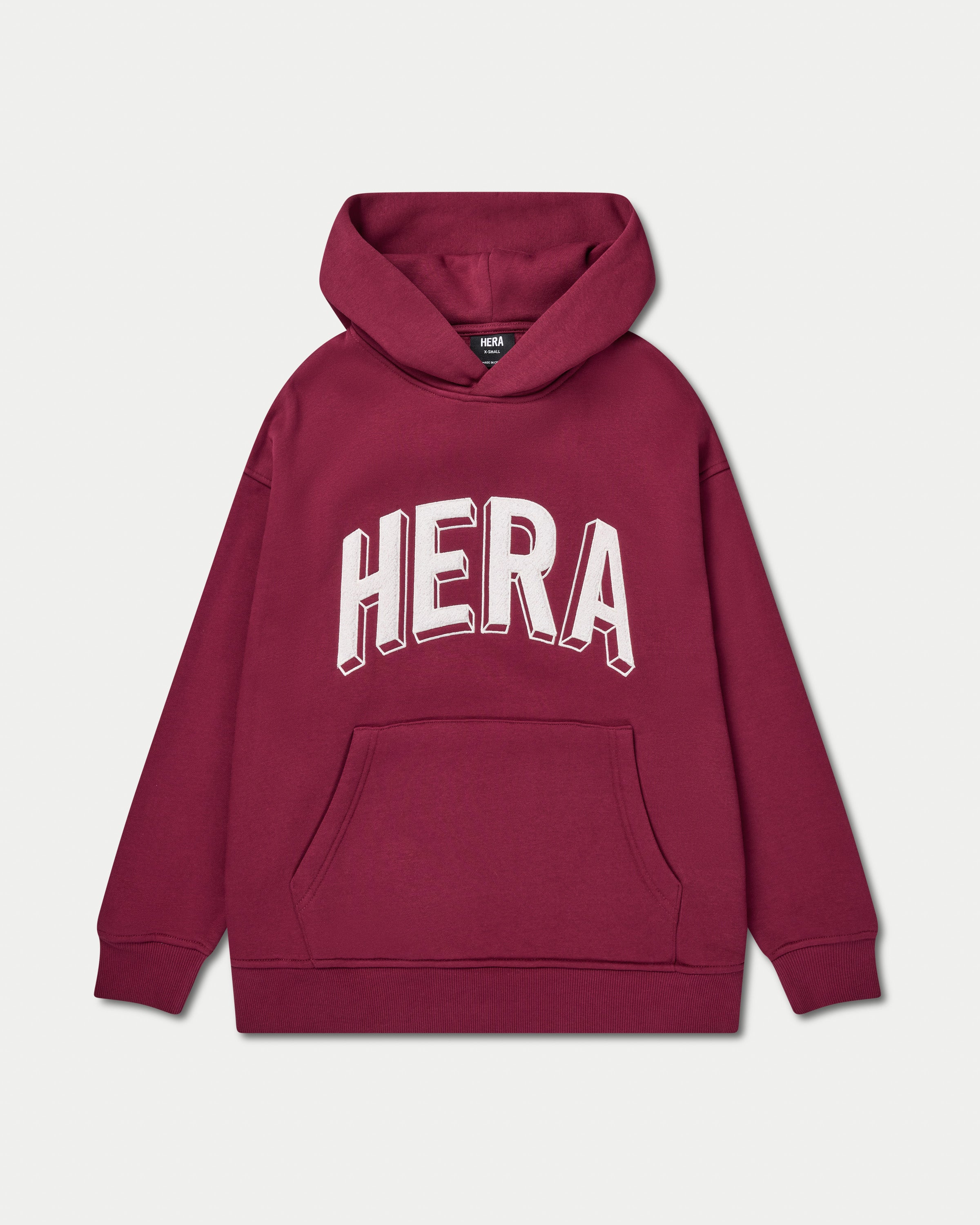 Womens 365 Oversized Hoodie - Cherry | HERA Clothing