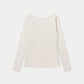 Womens Essential Dual Wear Long Sleeve Top