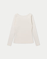 Womens Essential Dual Wear Long Sleeve Top