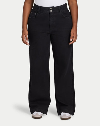 REWEAR Womens Straight Leg Jean