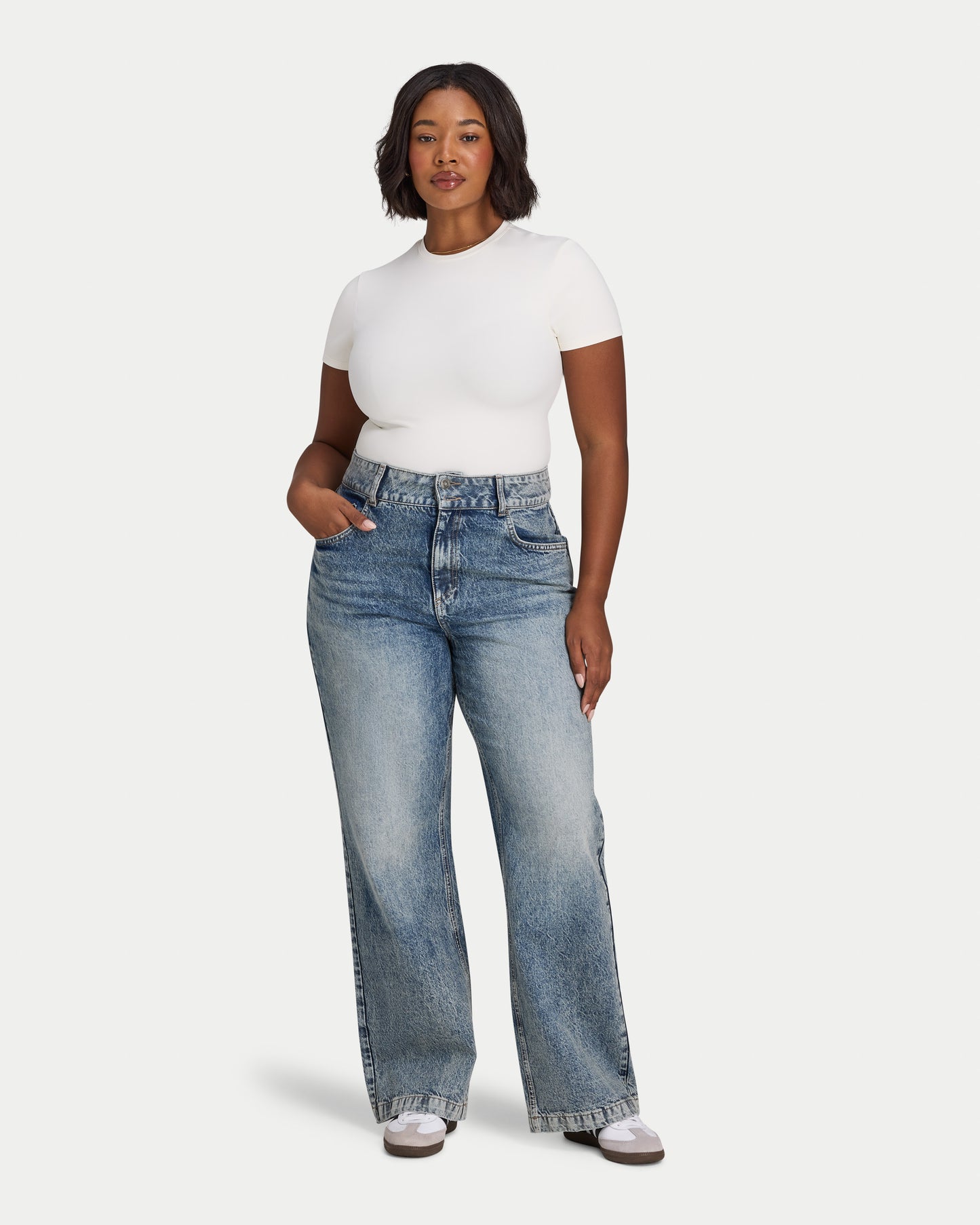 Womens Straight Leg Jean