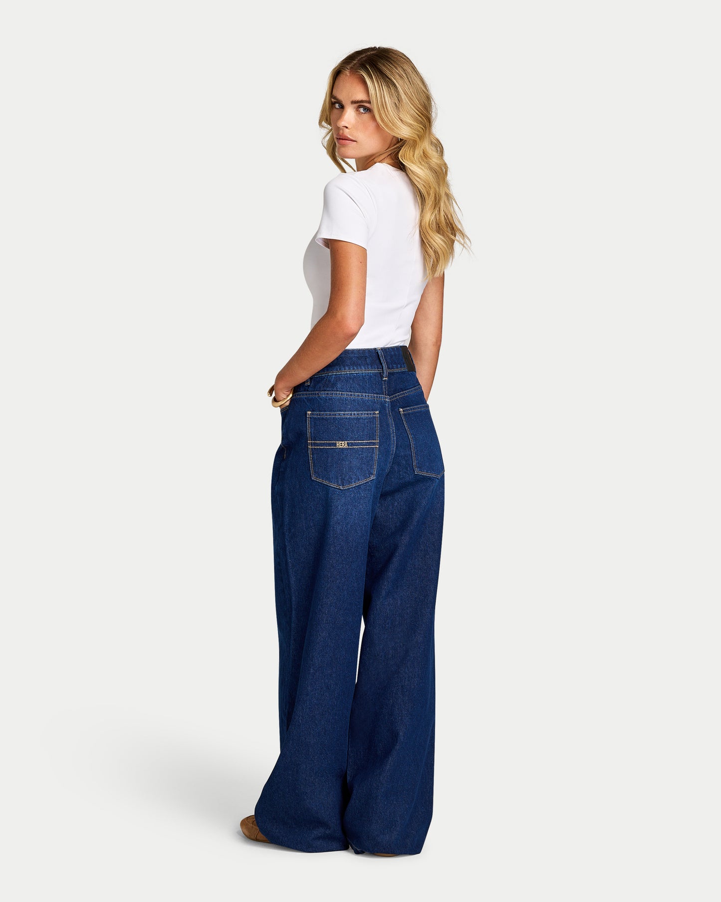 Womens Wide Leg Jean