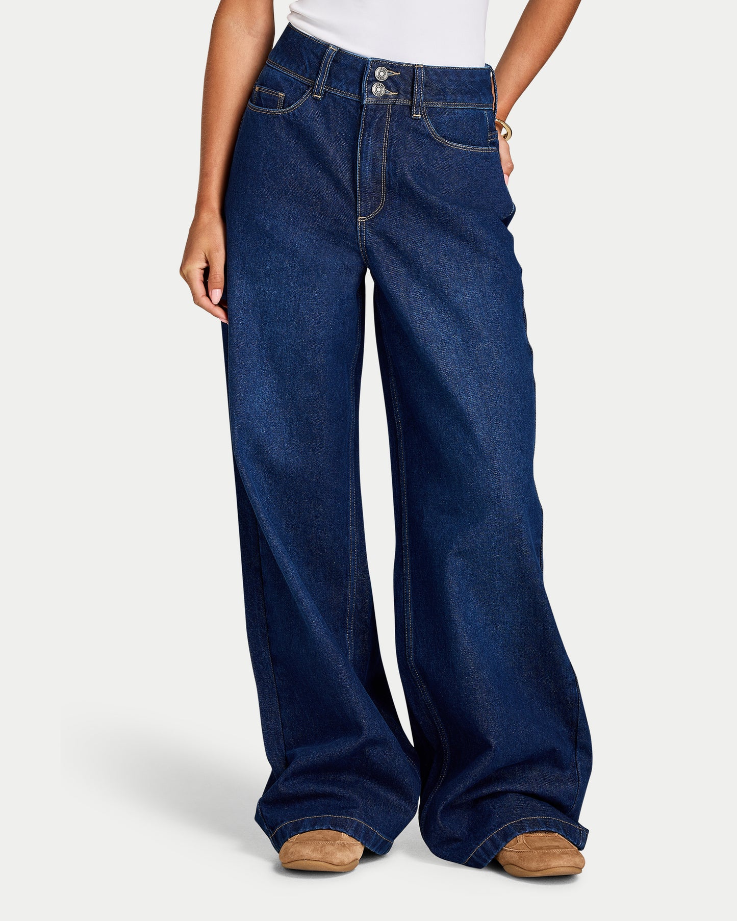 Womens Wide Leg Jean
