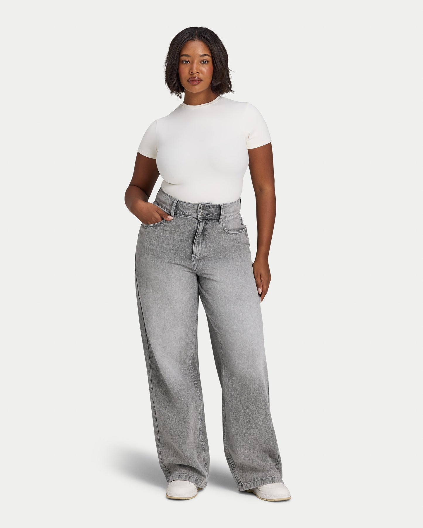 Womens Wide Leg Jean