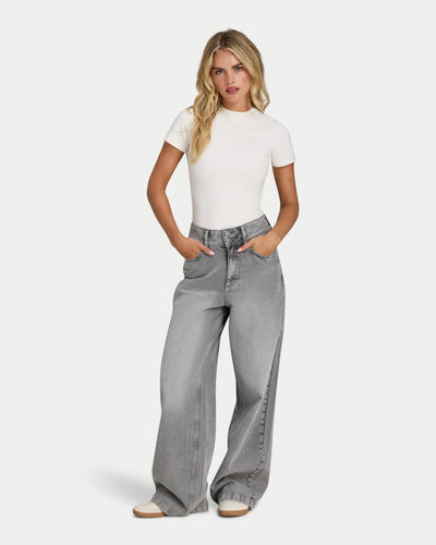 Womens Wide Leg Jean