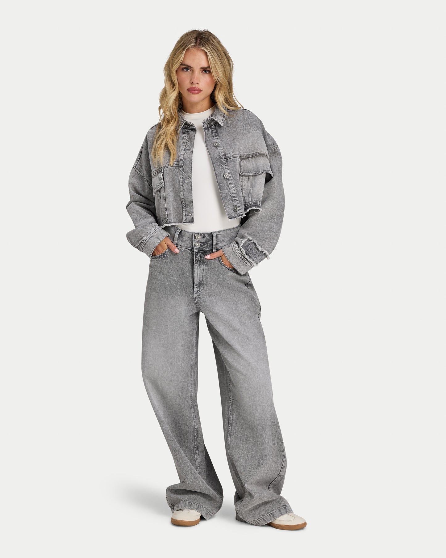 Womens Wide Leg Jean