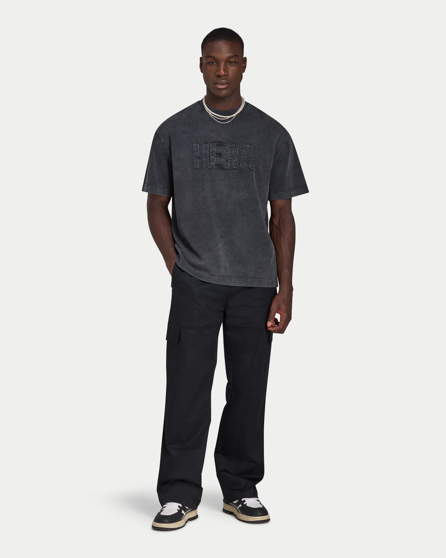 Mens Signature Washed Oversized T-shirt