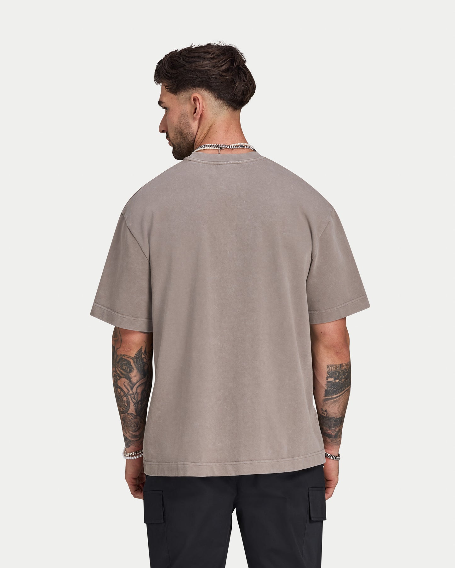 Mens Signature Washed Oversized T-shirt