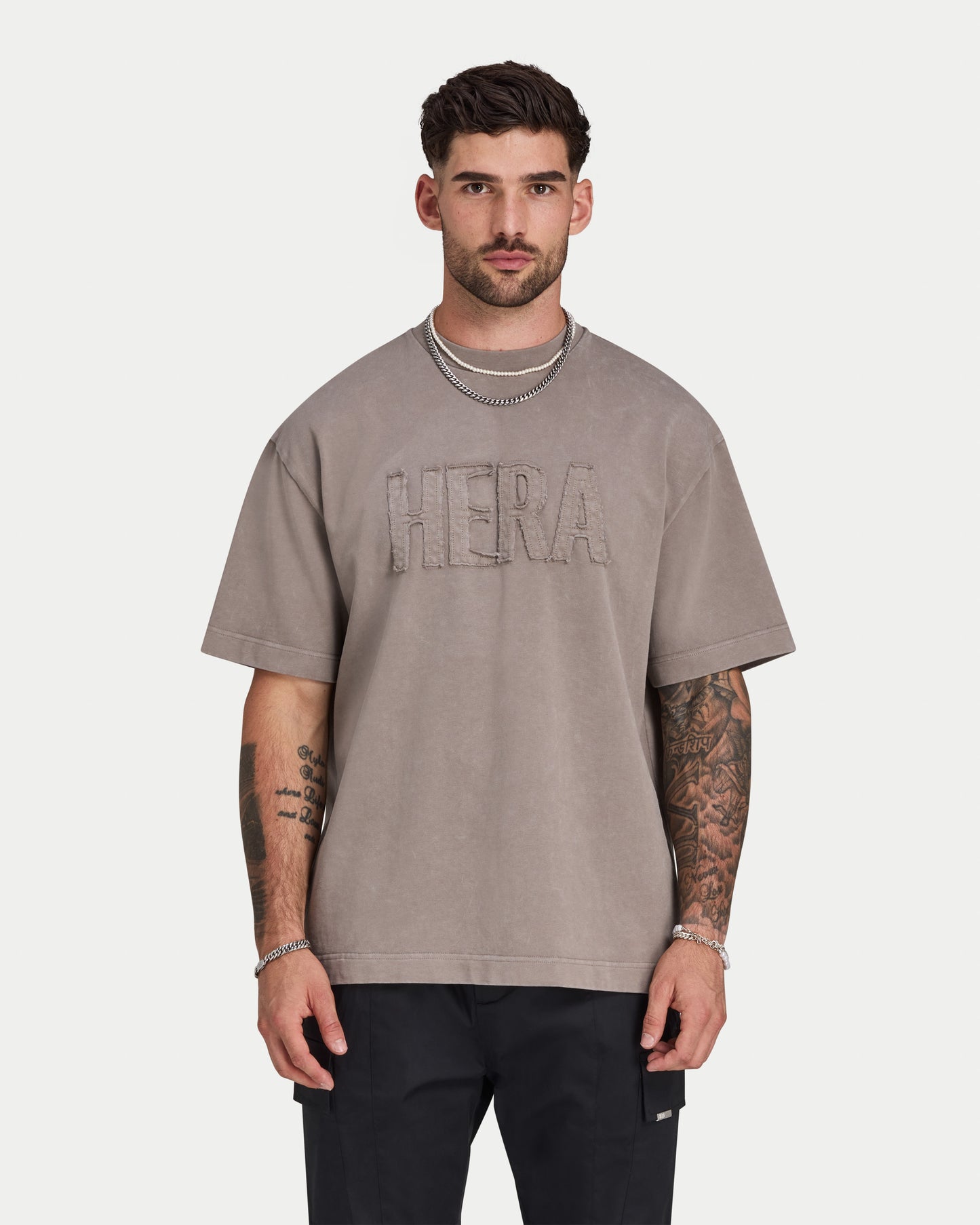 Mens Signature Washed Oversized T-shirt