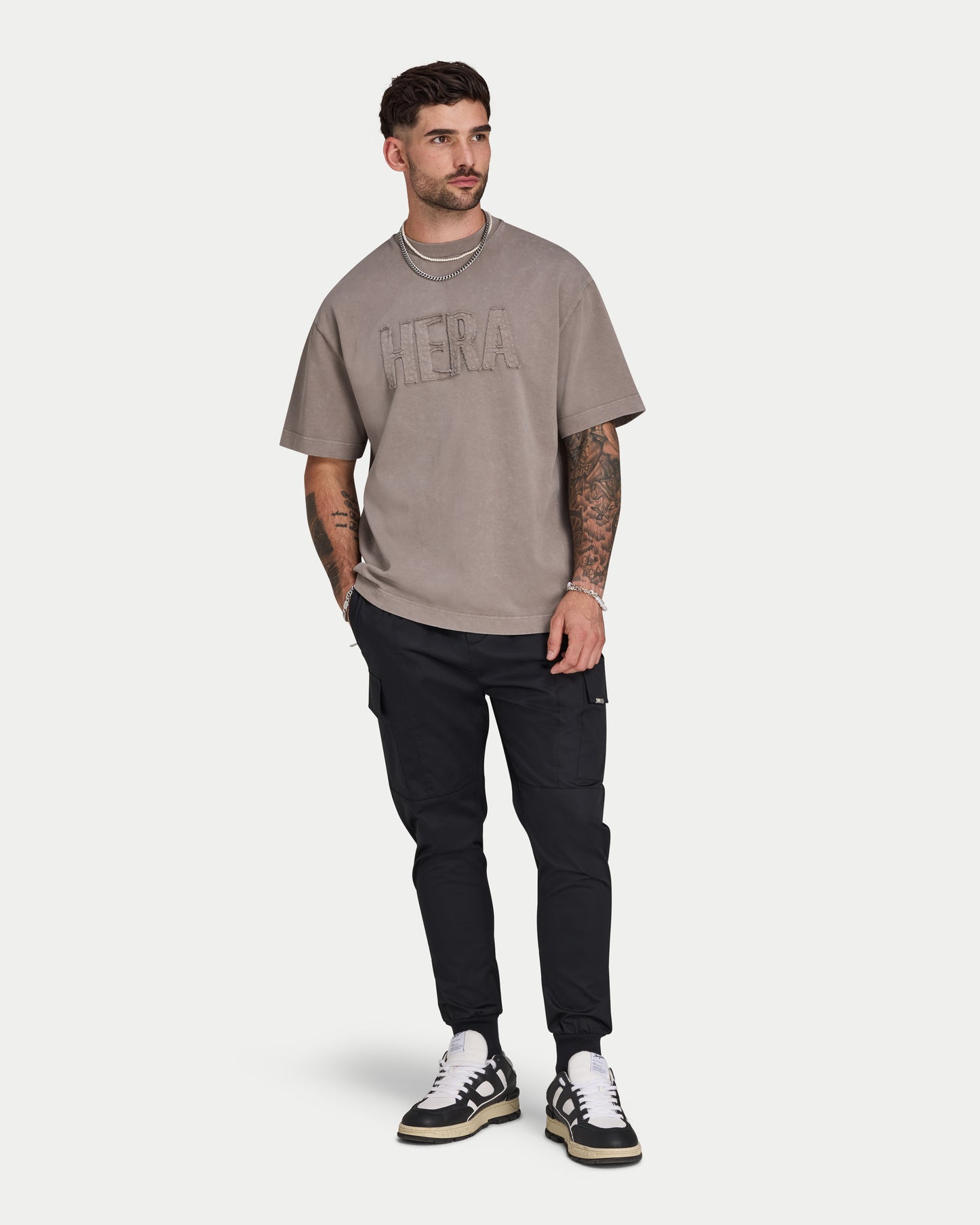 Mens Signature Washed Oversized T-shirt