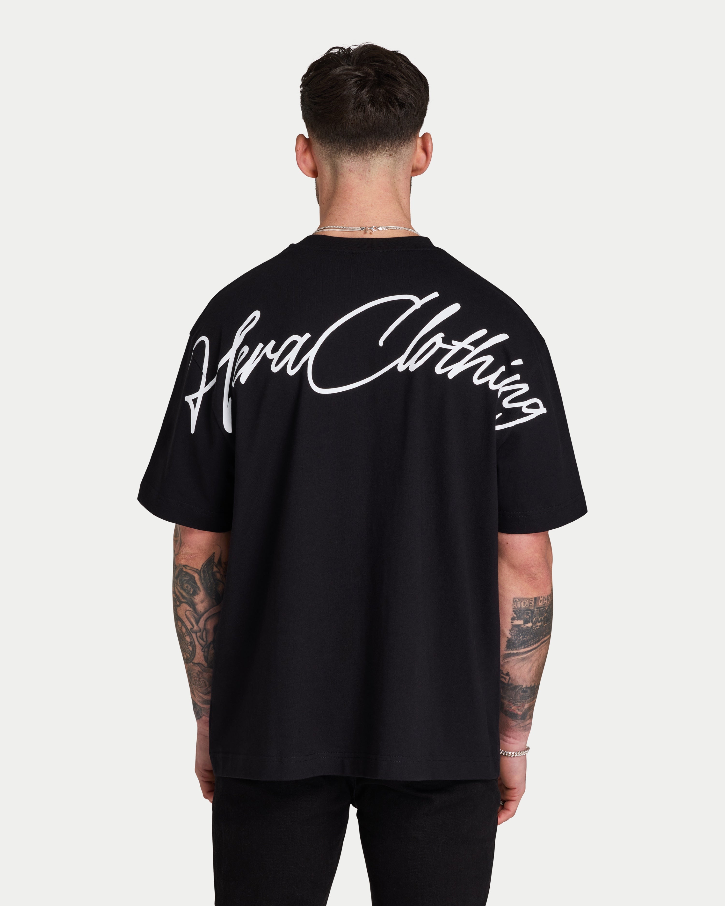 Mens Script Oversized T-shirt – HERA Clothing