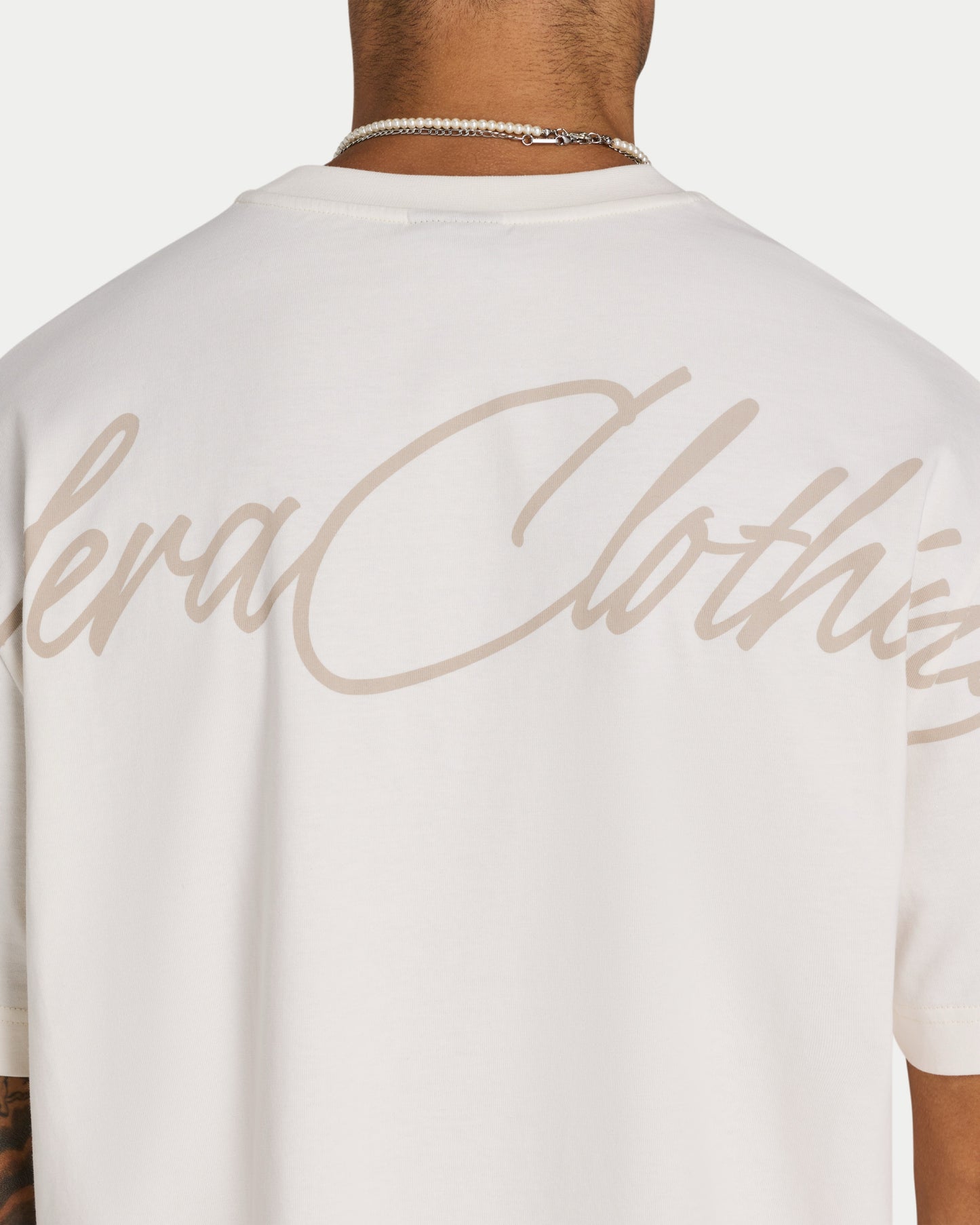 Mens Script Oversized T-shirt