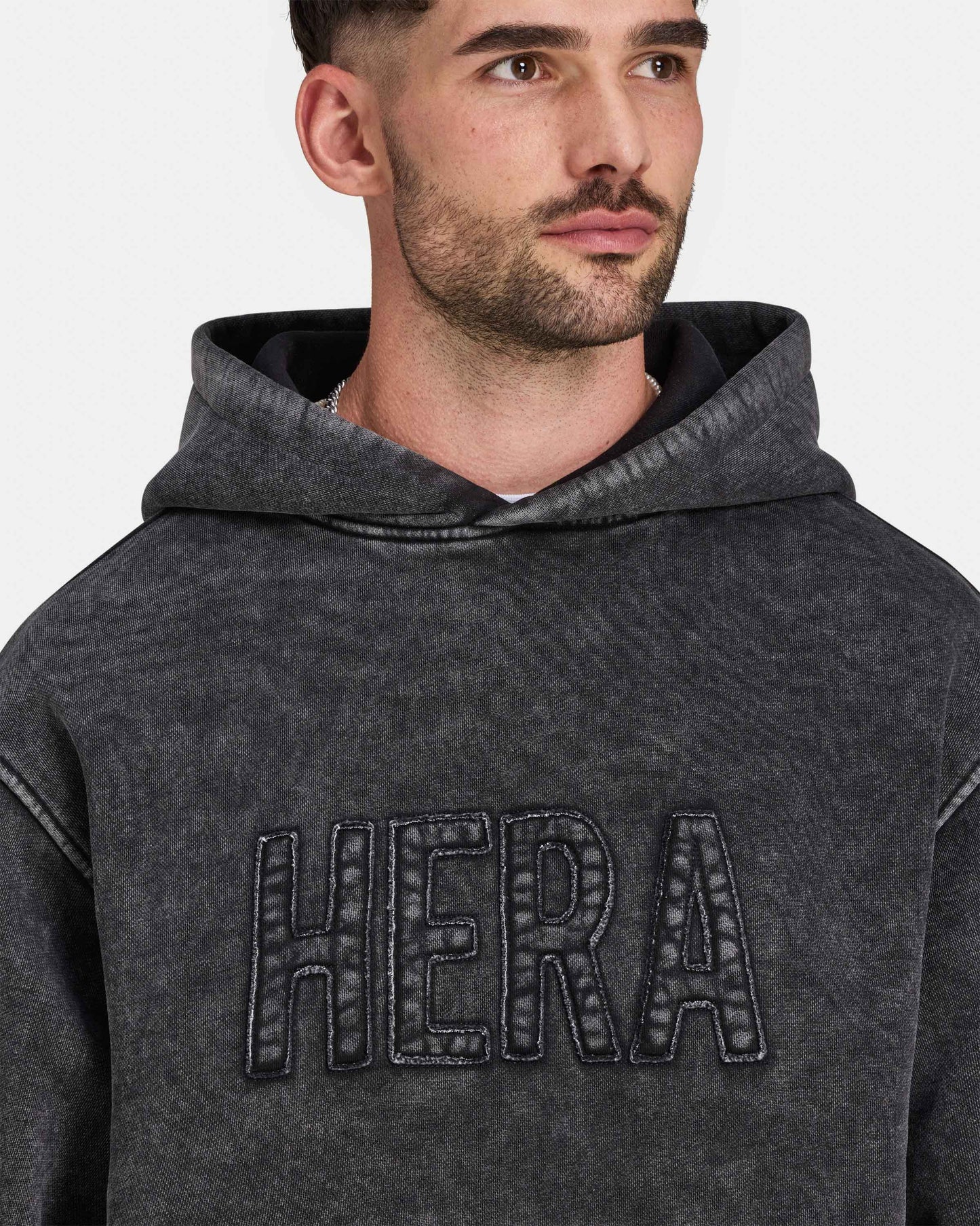 Mens Signature Washed Oversized Hoodie