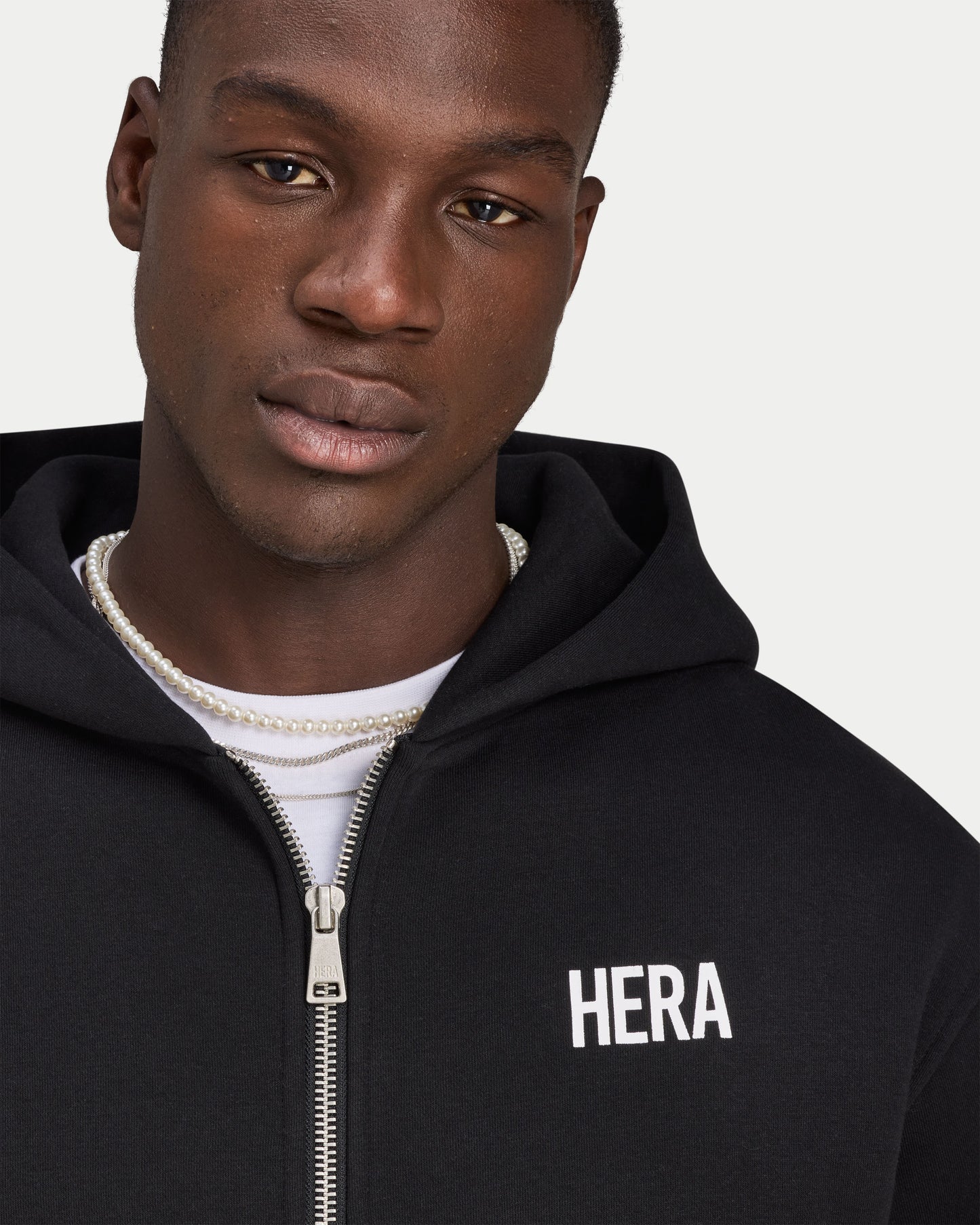 Mens Staple Oversized Zip up Hoodie