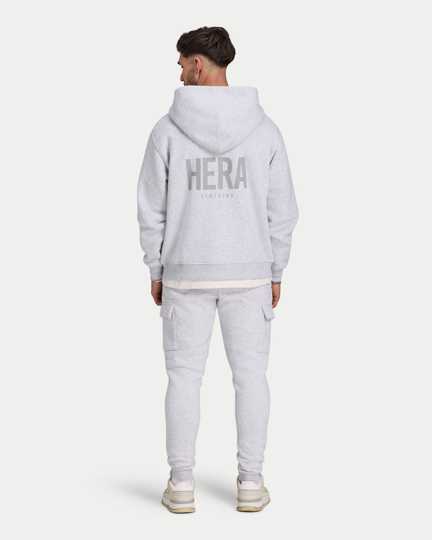 Mens Staple Oversized Zip up Hoodie