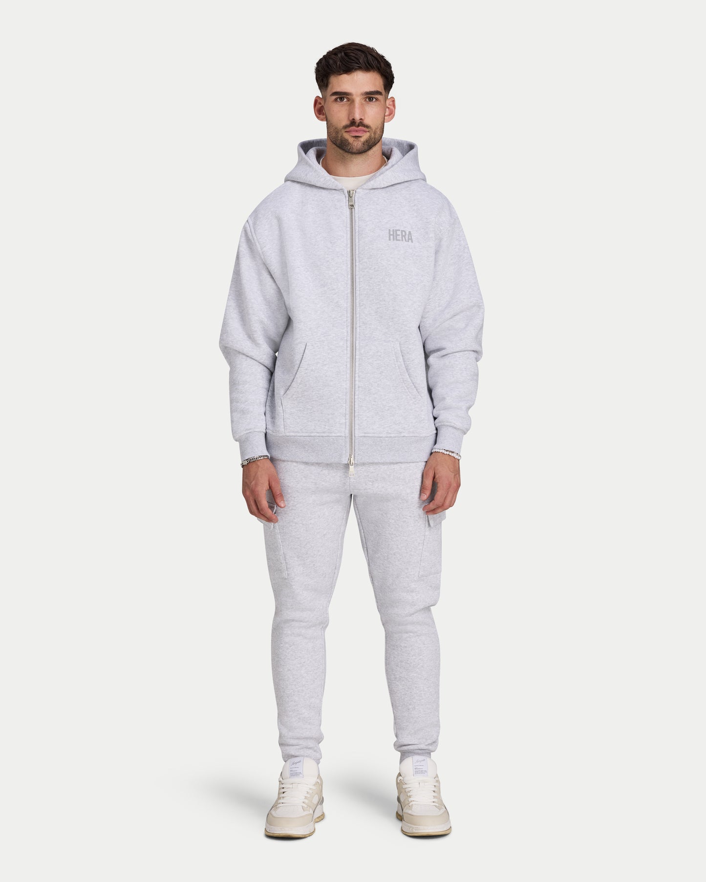 Mens Staple Oversized Zip up Hoodie