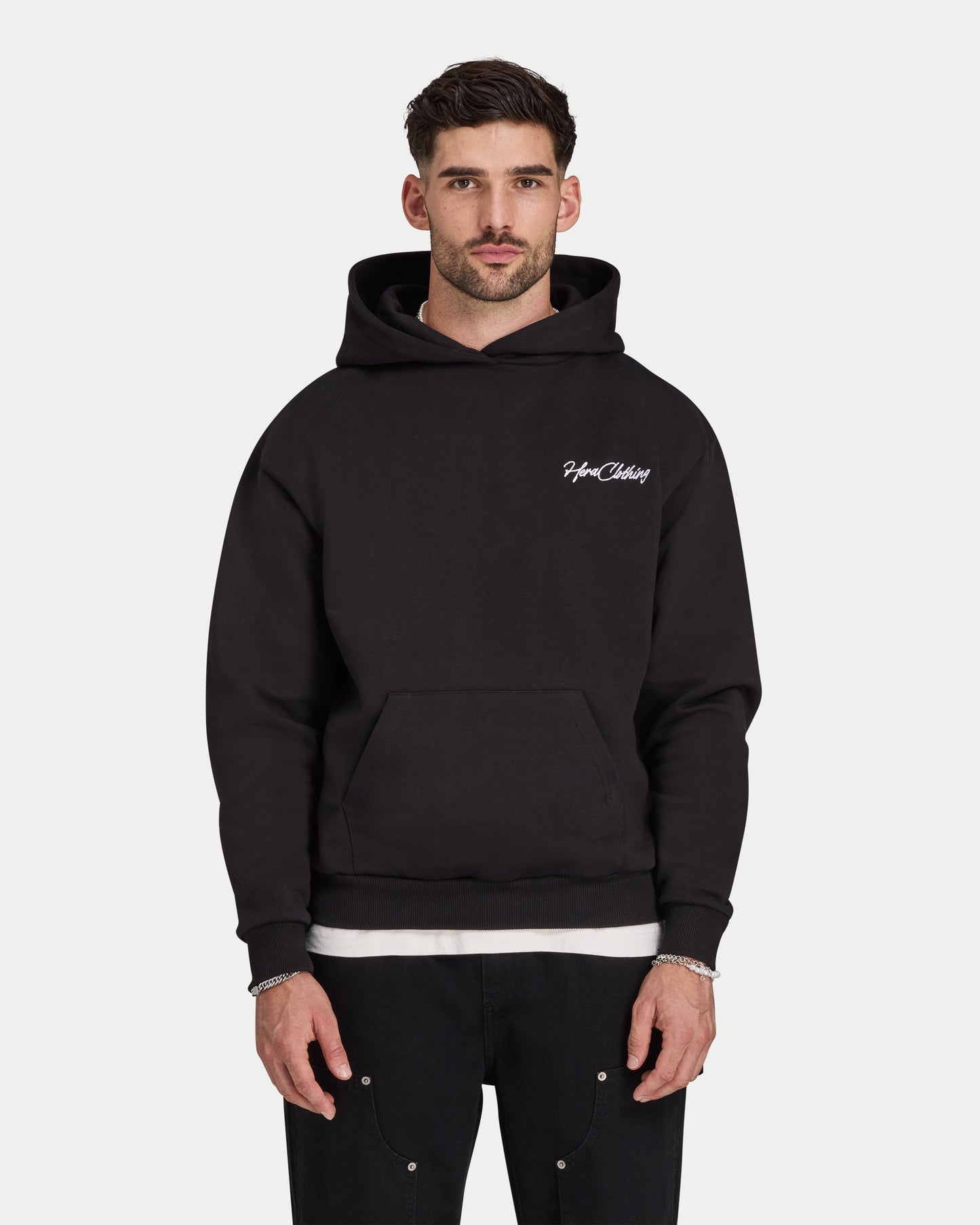 Mens Script Heavyweight Hoodie