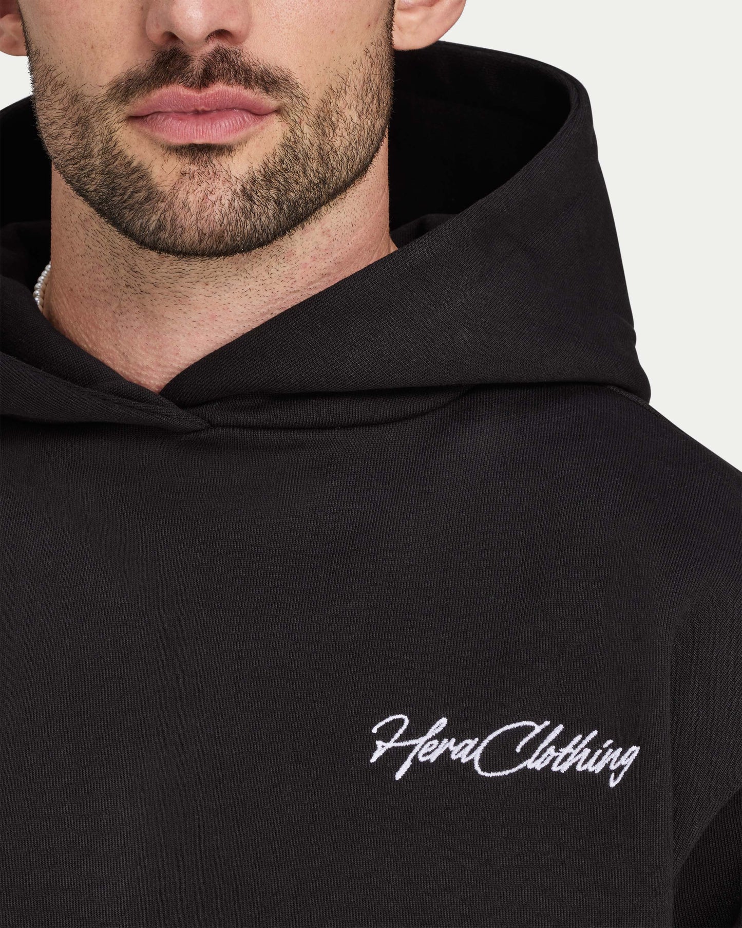 Mens Script Heavyweight Hoodie