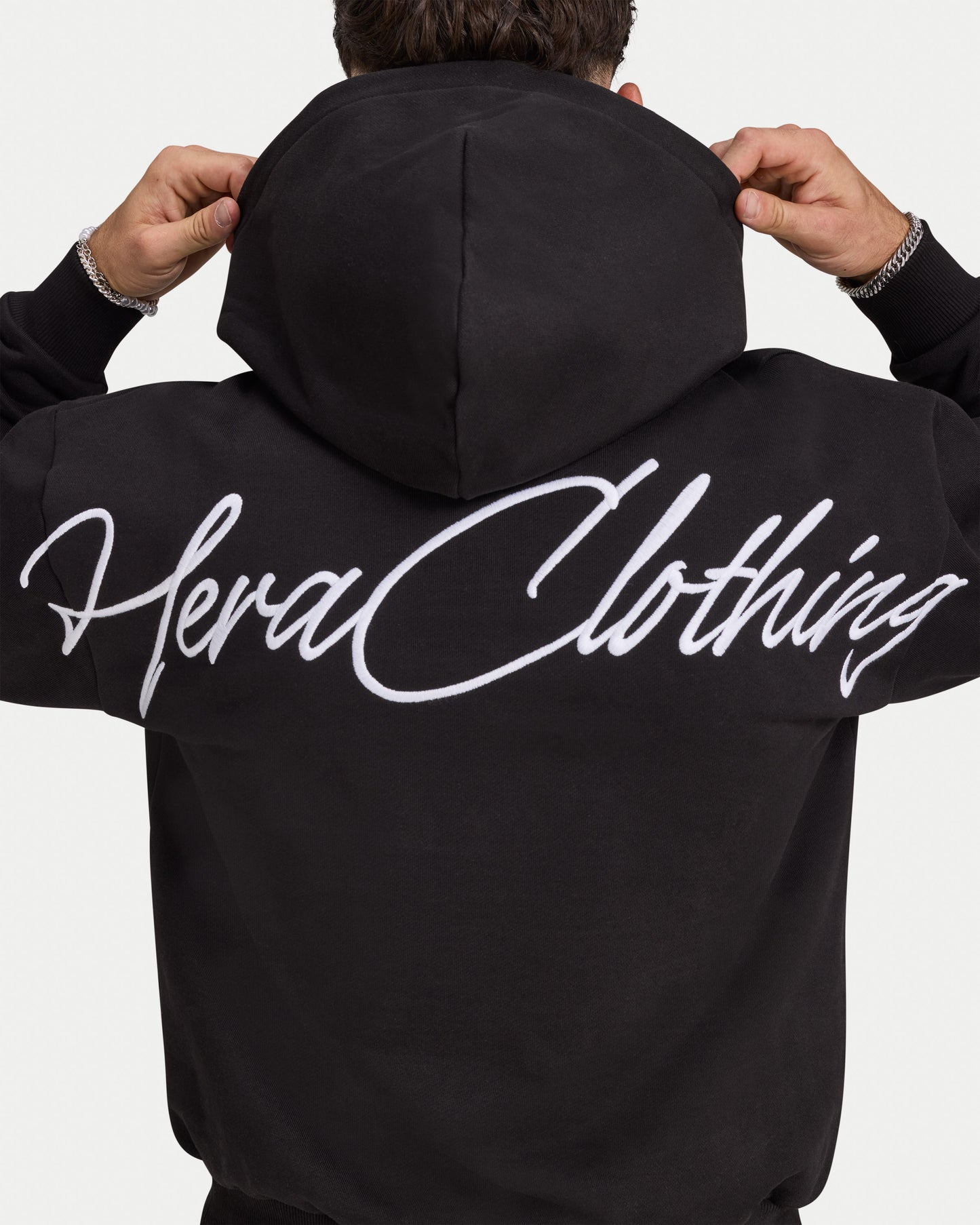 Mens Script Heavyweight Hoodie