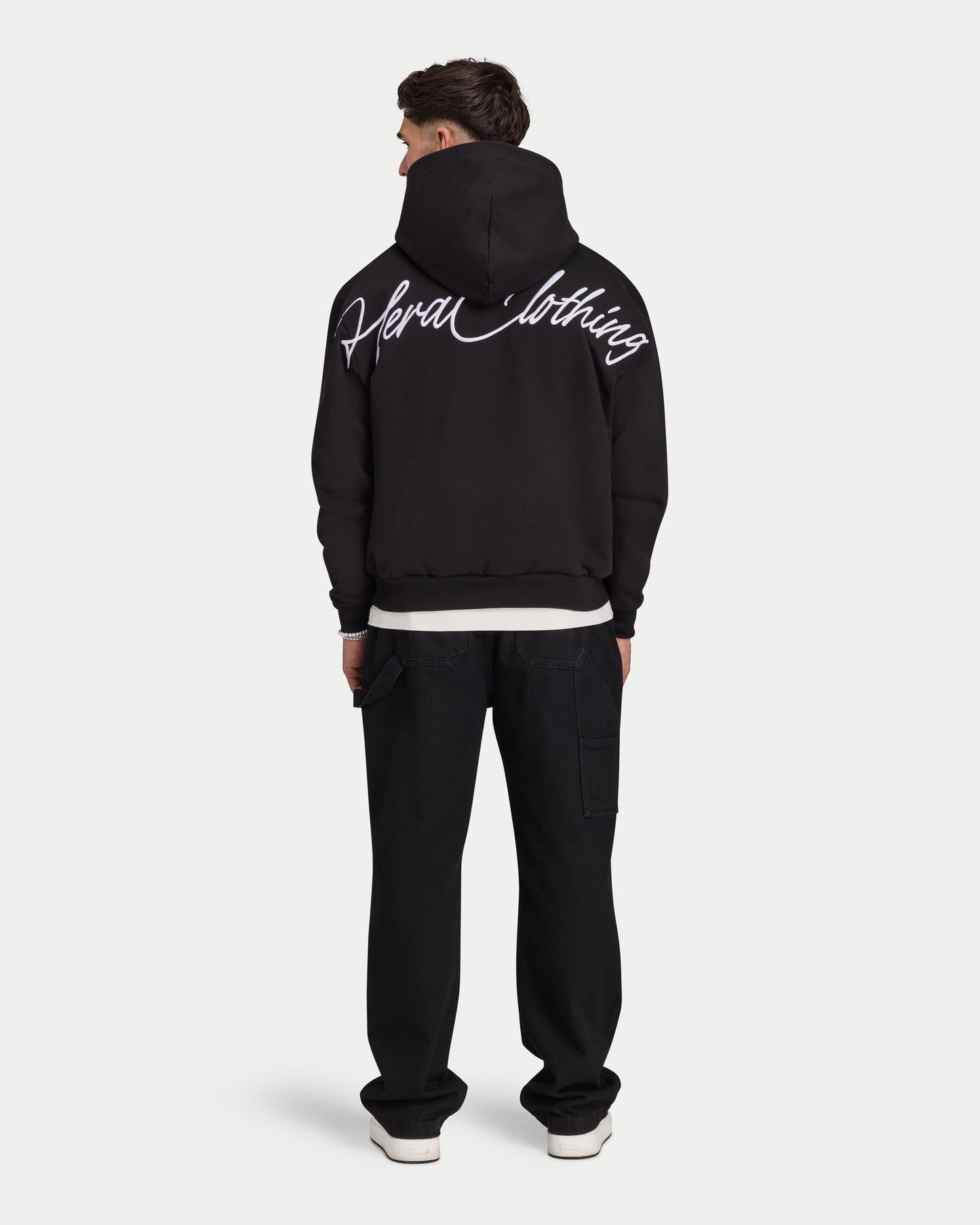 Mens Script Heavyweight Hoodie