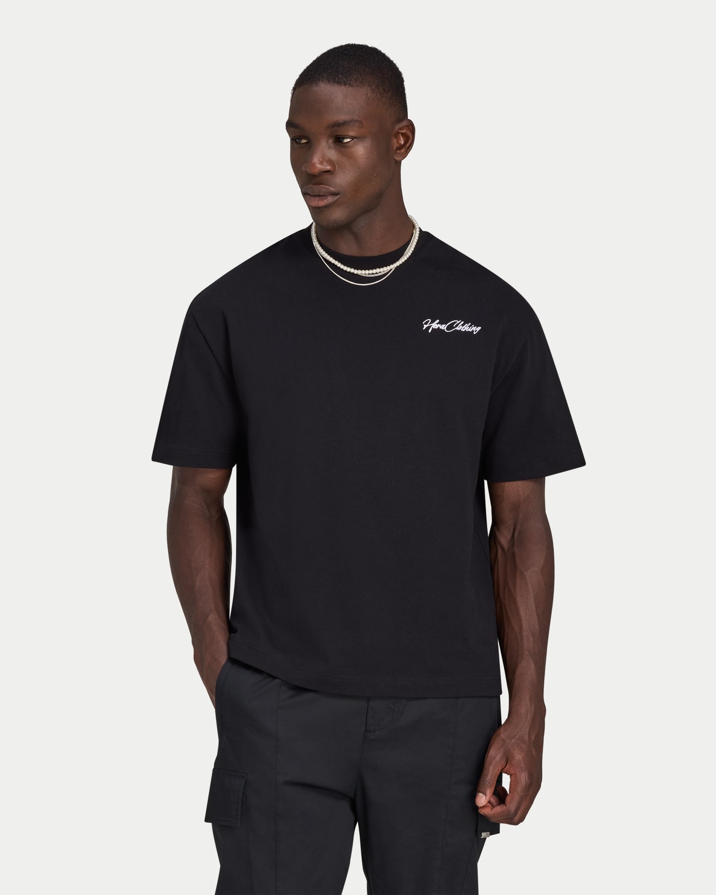Mens Script Heavyweight T-shirt