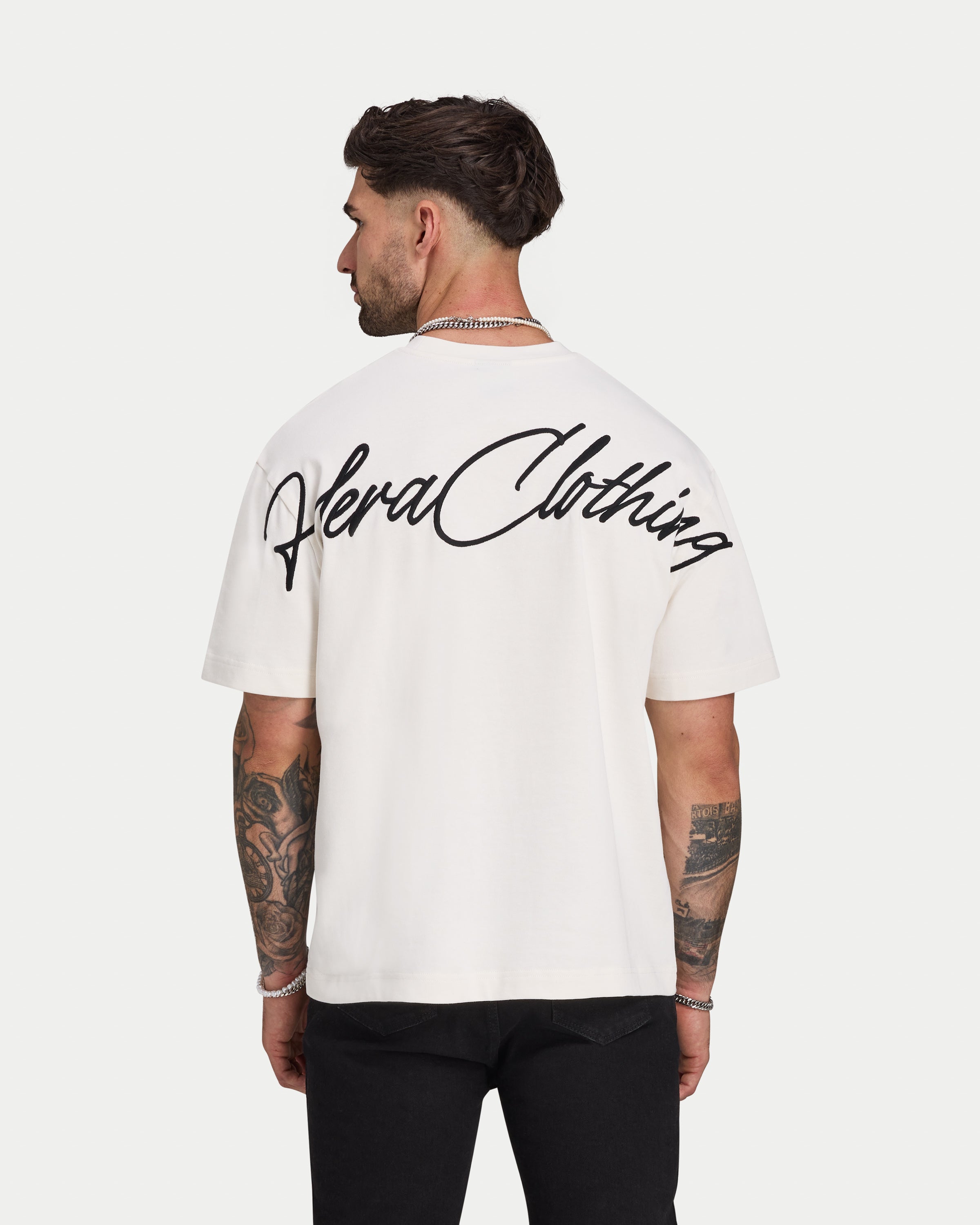 Mens Script Heavyweight T-shirt – HERA Clothing