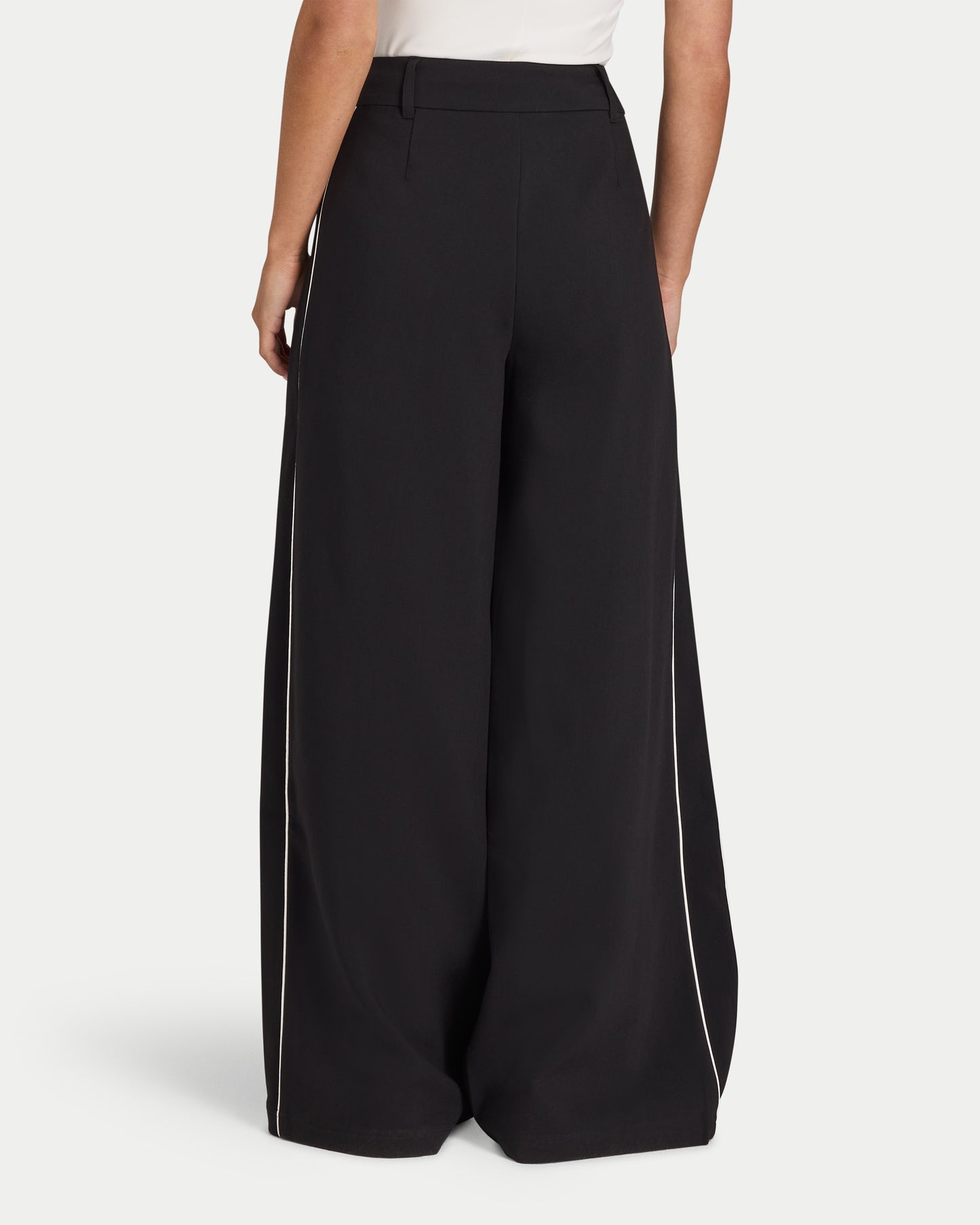 Womens Studio Wide Leg Trouser