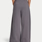 Womens Studio Wide Leg Trouser