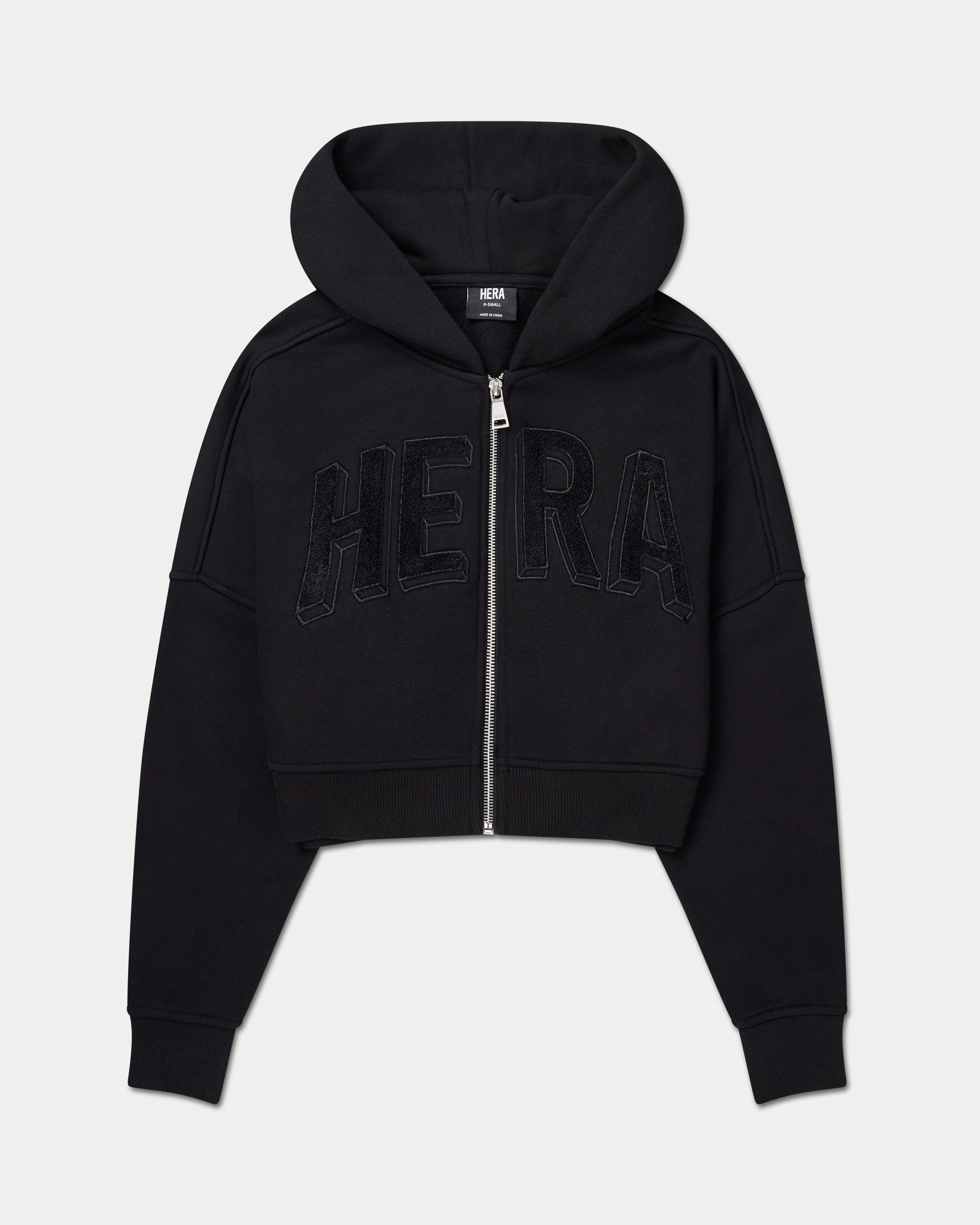 Womens 365 Cropped Zip Hoodie – HERA Clothing