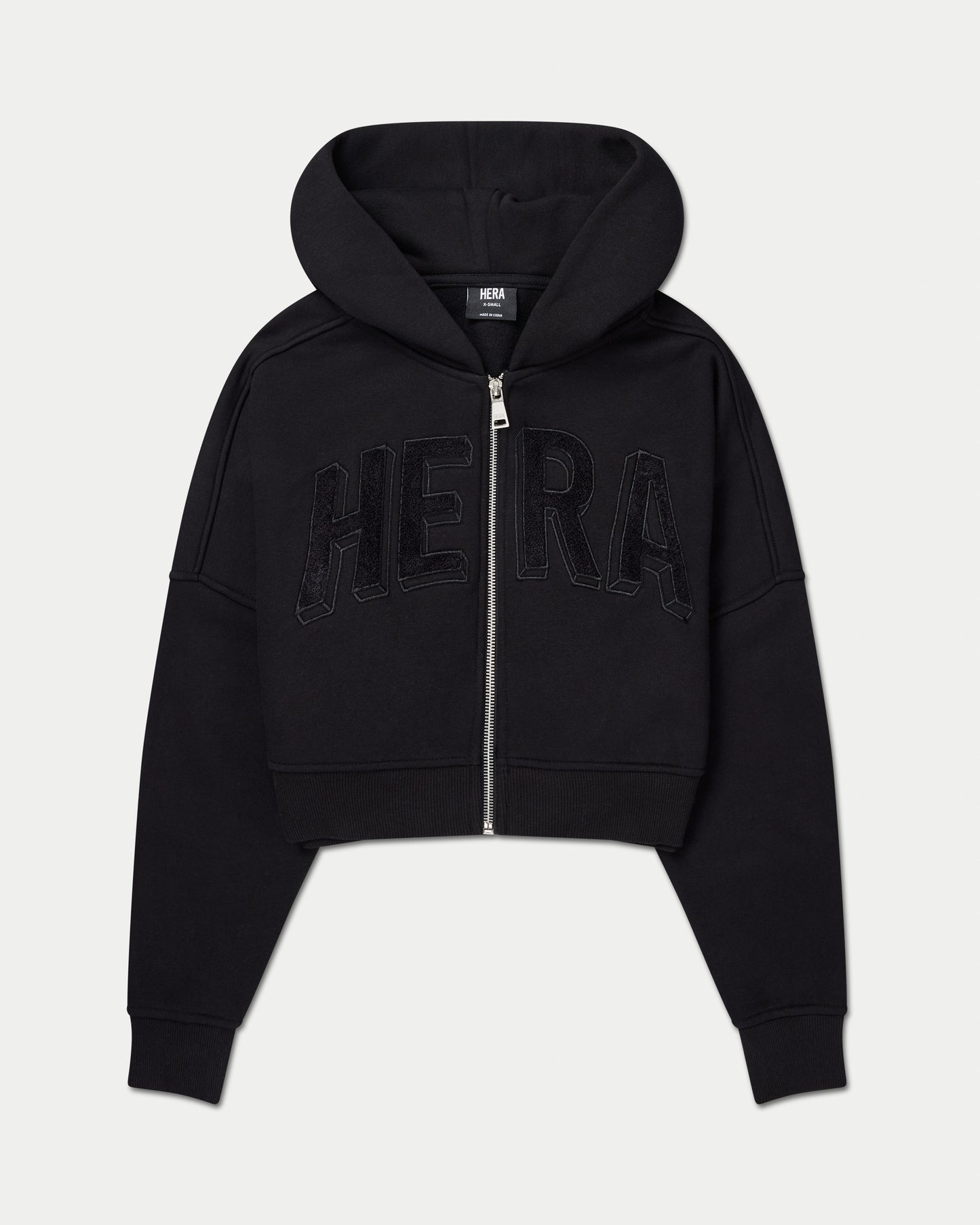 Womens 365 Cropped Zip Hoodie