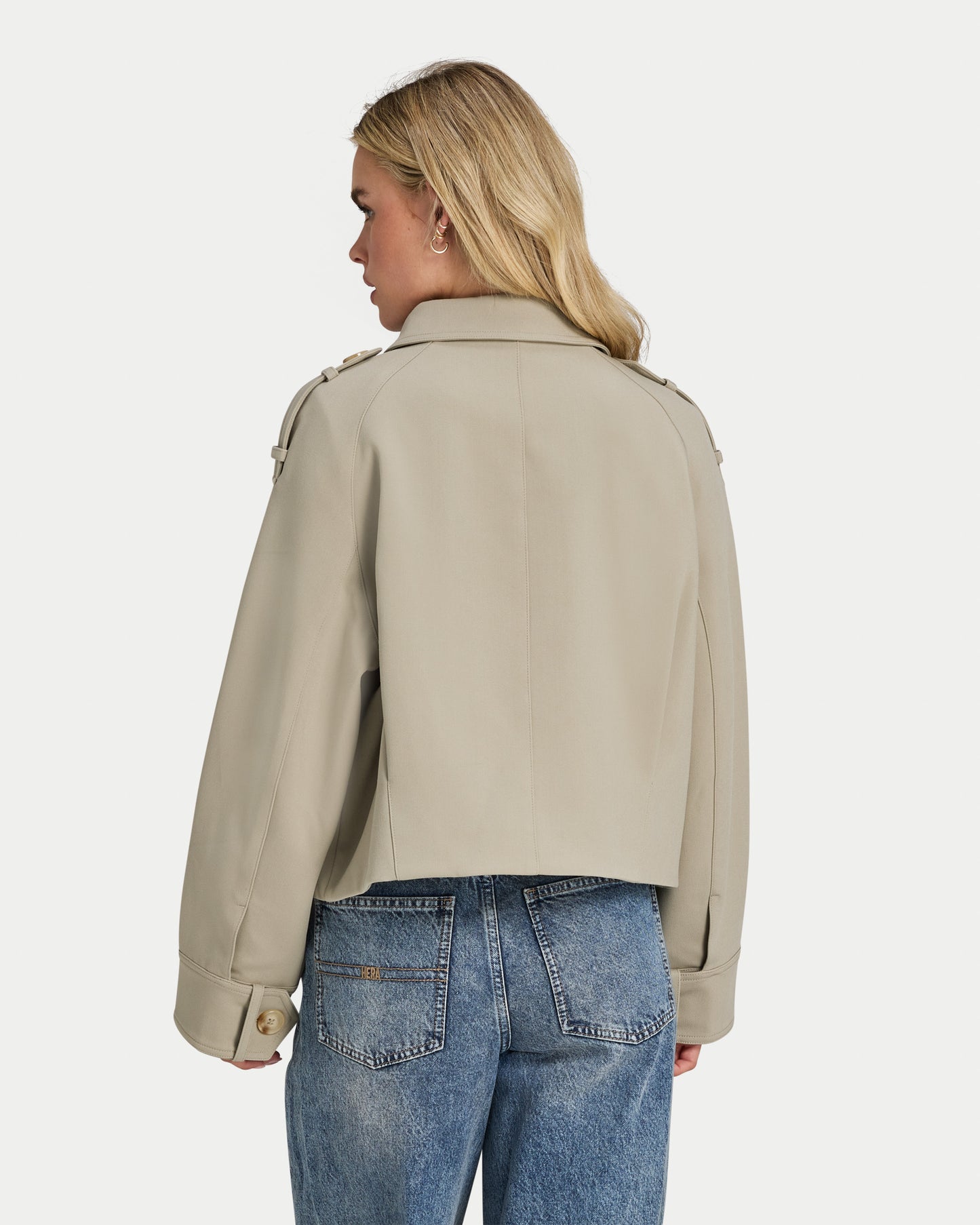 Womens Studio Collared Jacket