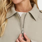 Womens Studio Collared Jacket